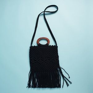 Danielle Nicole Macramé Handbag – $100